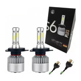 Kit Led Cree S6 Plus  H7 - H4 44.000 Lms Importador Directo