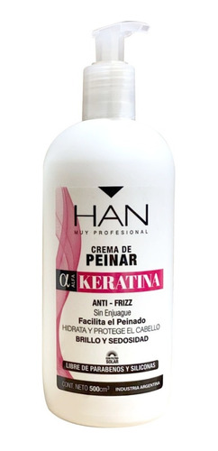 Han Crema De Peinar Alfa Keratina X500cm3