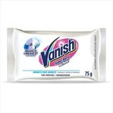 Tira Manchas Em Barra Vanish White 75g Roupas Brancas