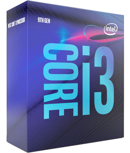Intel Core I3-9100 Processor (boxed)