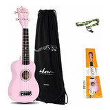 Adm Ukelele Soprano Ukulele Principiante Kit Con Funda, Niño