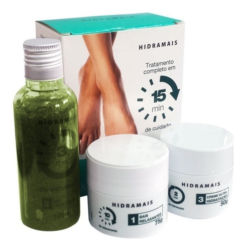 Hidramais Home Spa Pés Kit De Limpeza Profunda