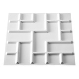 Kit 16 Placas 3d Pvc Revestimento Parede Teto 4m² - Tetris