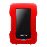 Disco Duro Adata Externo Hd330 2 Tb Usb3.1 Rojo