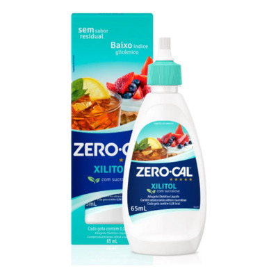 Adoçante Xilitol 65ml Zerocal Zero Cal Xylitol | MercadoLivre