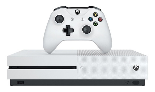 Xbox One S 500gb Com Garantia E Jogo Original Completo 