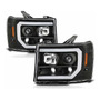 Faros Delanteros Pit66, Compatibles Con Gmc Sierra *******hd