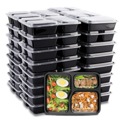 \\ Contenedores De Preparación De Comidas, 30 Piezas, 34 | Meses sin interés