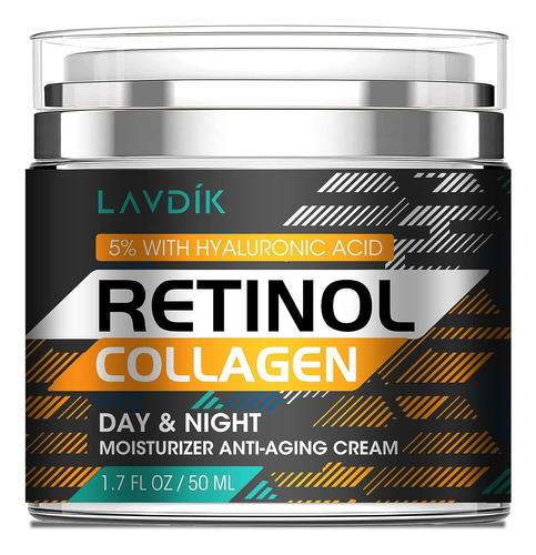 Crema De Retinol Para Cara Con Ácido Hialurónico Lavdik