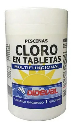 Cloro En Tabletas Triple Acción Multifuncional Piscinas 1 Kg