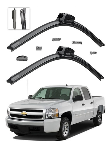 Plumas Limpiaparabrisas Bosch Chevrolet Silverado 2011 2012