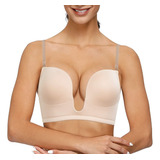 Brasier Bra De Escote Profundo Tipo U