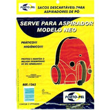 Sacos Para Aspirador De Pó Modelo Neo C/3pcs Ref: 1262.