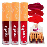 Tinta Gel Labial Set X3 Gel Tint De Labios Melu By Ruby Rose