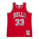 Mitchell And Ness Jersey 75th Chicago Bulls Scottie Pippen97