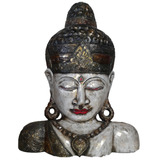 Figura Talla Buda Madera 60cm - Ruta De La Seda 