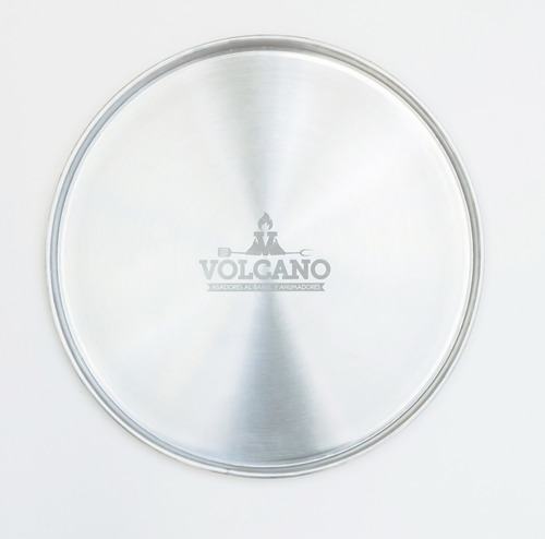 Base De Pizza Para Asadores Al Barril Volcano Acero Inox