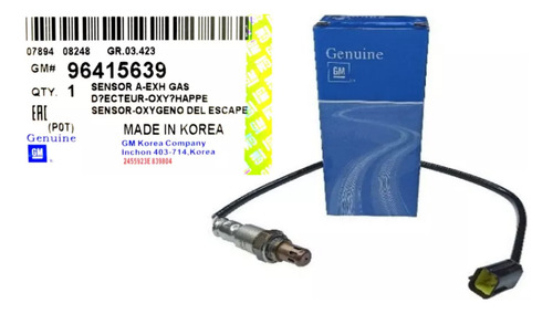 Sensor Oxigeno Chevrolet Epica Aveo Lt Ls 2008-2014 4 Cables Foto 2