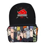 Mochila Bolsa Escolar Anime Naruto Membros Akatsuki Membros 