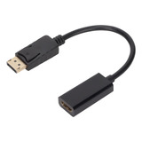 Cabo Adaptador Displayport Macho X Hdmi Fêmea