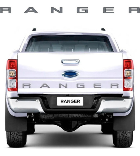 Sticker Ranger Para Tapa De Batea De Ford Ranger 2013-2019