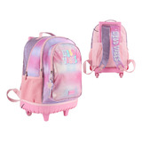 Mochila Carro Nena Escolar Trendy  Colegial             