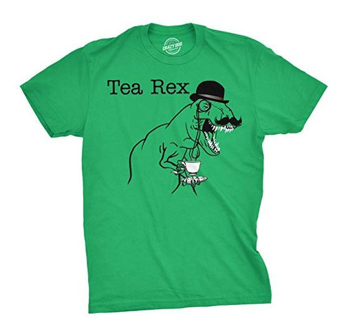 Playera Camiseta Hora Del Te Tea Rex Dinosaurio Elegante