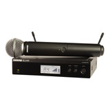 Micrófono Inalámbrico Shure Blx24r/sm58-j10 Rackeable