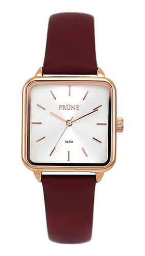 Reloj Prune Pru-5191-04 Sumergible Cuero