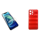 Funda Puffer + Hidrogel Compatible Con Xiaomi Redmi 12 4g