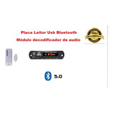 Placa Leitor Usb Bluetooth Módulo Decodificador Atacado C/3