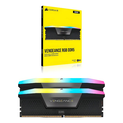 Memoria Ram Vengeance Rgb 48gb (2x24gb) Ddr5 6000mhz Xmp | Envío gratis