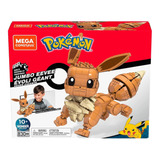 Juguete De Construcción Mega Construx Pokémon Jumbo Eevee