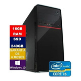 Pc Computador  Core I5 3470 Ssd 240gb + 16gb Placa Video 1gb