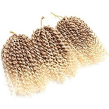 6 Paq Marlybob Crochet Hair Afro Kinky Curly Hair Crochet Rb