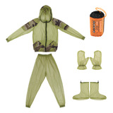 Traje De Pesca Protector Contra Mosquitos, Camisa, Guantes,