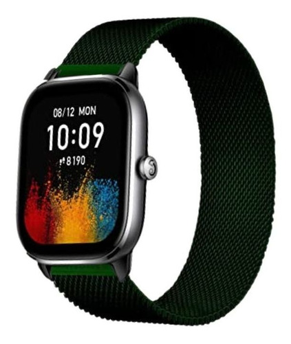 Pulseira Magnética Metal Cor Nova Amazfit Gts 4 Mini A2176