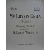 Partitura Piano Canto My Lovely Celia George Munro