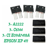 Transistor A2222 C6144 + 1 Ci E09a7418a  Epson Xp411 Xp401