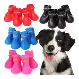 Botas Zapatos Antideslizante Impermeable Mascota Perro  S