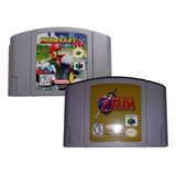 Legend Of Zelda Ocarina Of Time N64 + Mario Kart 64 R-pr0