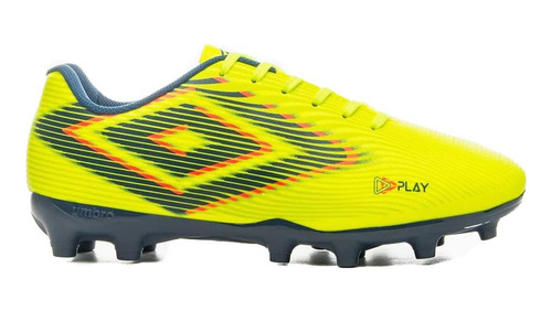 Umbro Botines - Play Lime Navy