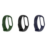 Kit 3 Pulseira Compativel C/ Mi Band 7  Promoçâo Envio Full