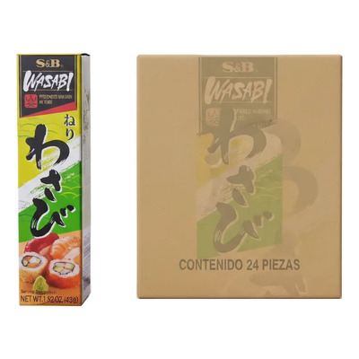 Sb Neri Wasabi En Tubo 43 G Pack De 24 | Envío gratis
