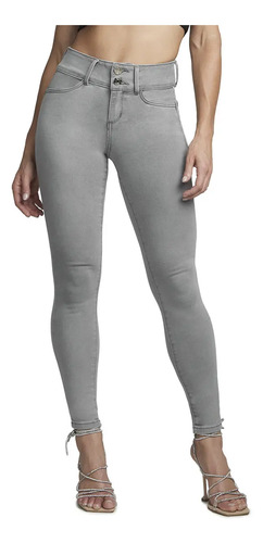 Pantalón Mezclilla Mujer Súper Skinny Push Up Seven Jeans | MercadoLibre