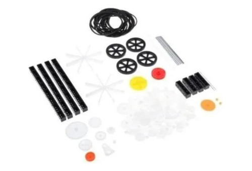Kit 92 De Plástico Engrenagens Robotica E Arduino/ Nfe