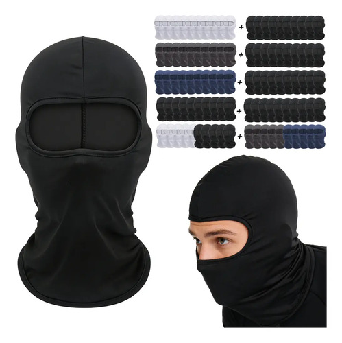 20 Pzs Bandana Balaclava Táctica Para Moto Y Outdoor