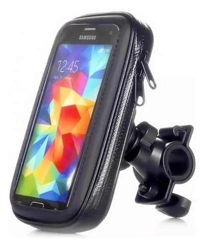 Suporte Capinha Usb Celular Bike Moto Prova Dágua 6.6