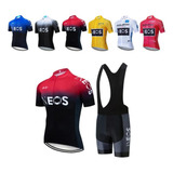 Ineos Cycling Clothing Quick Dry Jersey Para Homens E Mulher