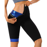 Qzsh Pantalones De Sauna Para Mujer, Leggings Adelgazantes,